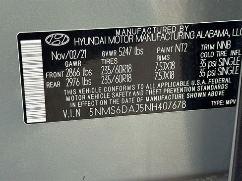 Used 2022 Hyundai Santa Fe SEL w/ Convenience Package AWD/4WD image 43