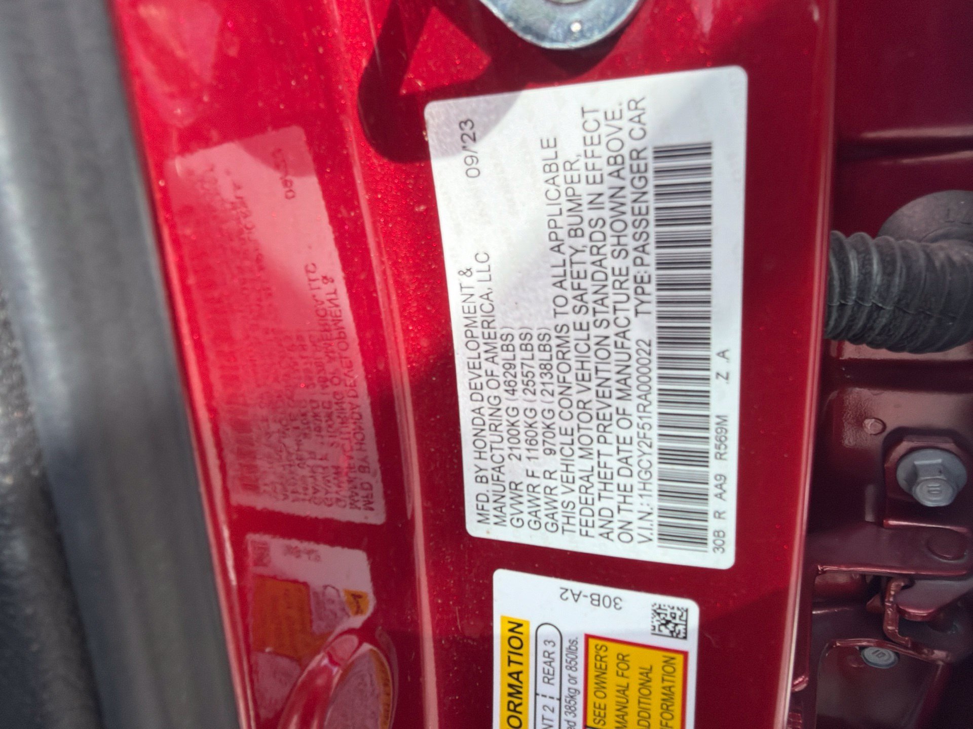 Used 2024 Honda Accord Sport image 24