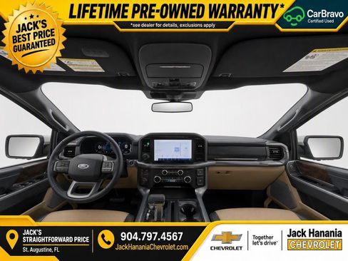 Used 2022 Ford F150 Lariat w/ Equipment Group 502A High AWD/4WD image 11
