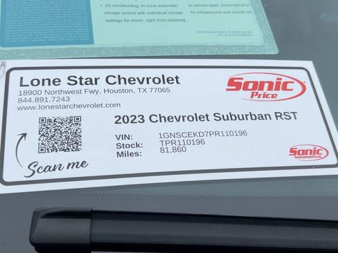 Certified 2023 Chevrolet Suburban RST image 32