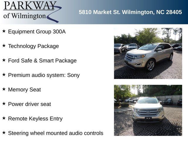 Used 2018 Ford Edge Titanium w/ Ford Safe & Smart Package FWD image 5
