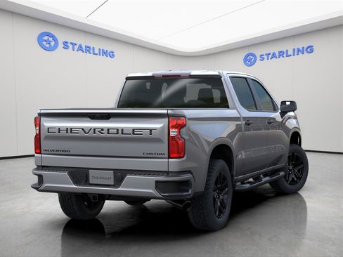 Used 2025 Chevrolet Silverado 1500 Custom w/ Turbomax Blackout Package image 4