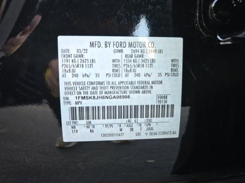 Used 2022 Ford Explorer Timberline image 27