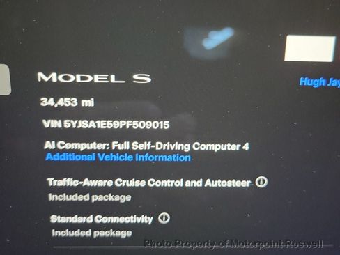 Used 2023 Tesla Model S Standard Range AWD/4WD image 3