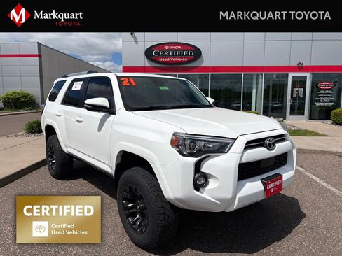 Certified 2021 Toyota 4Runner SR5 Premium w/ Moonroof Package AWD/4WD image 1
