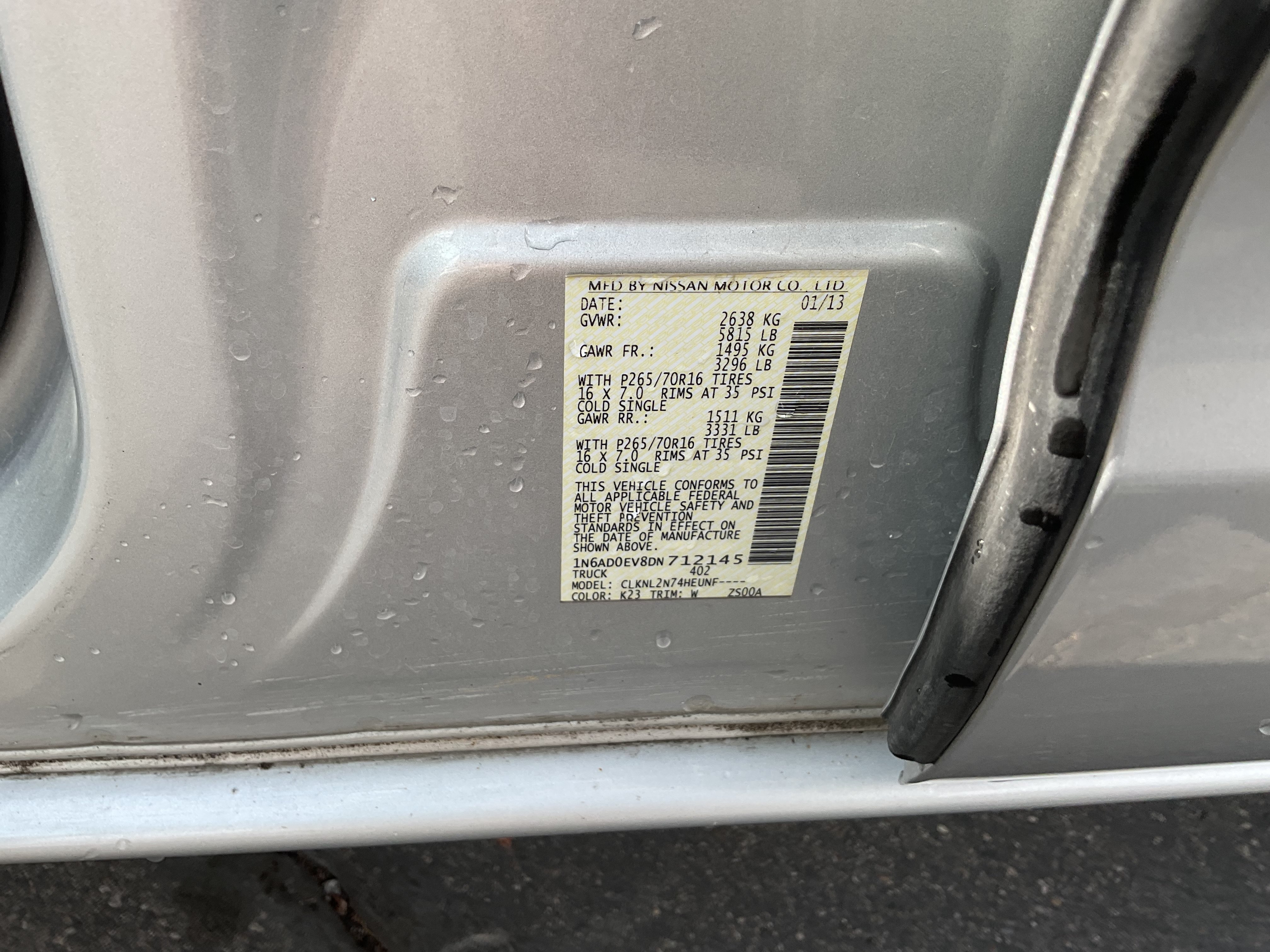 Used 2013 Nissan Frontier SV w/ SV Value Truck Pkg AWD/4WD image 20