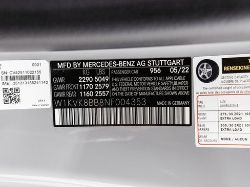 Used 2022 Mercedes-Benz SL 63 AMG 4MATIC image 42