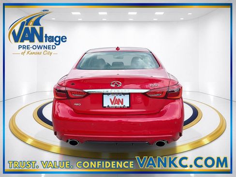 Used 2022 INFINITI Q50 Luxe w/ Cargo Package AWD/4WD image 7