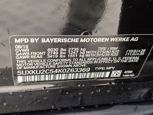 Used 2019 BMW X6 xDrive35i w/ Premium Package image 22