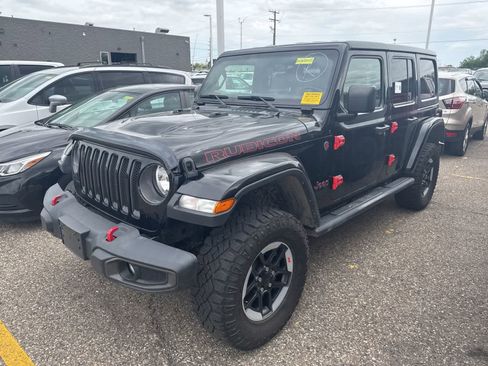 Used 2021 Jeep Wrangler Unlimited Rubicon w/ Uconnect 4C Nav & Sound Group AWD/4WD image 2