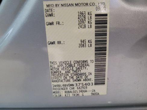 Used 2021 Nissan Altima 2.5 S FWD image 33