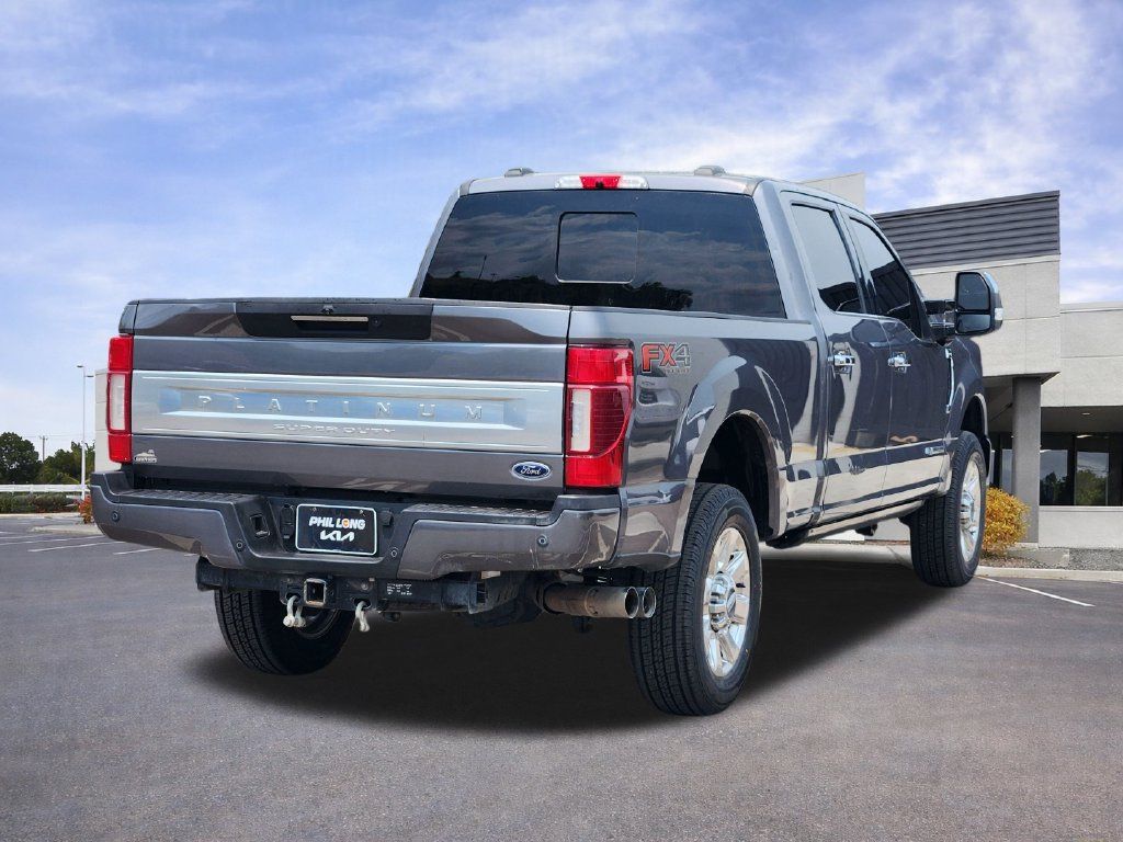 Used 2021 Ford F250 Platinum w/ FX4 Off-Road Package AWD/4WD image 4