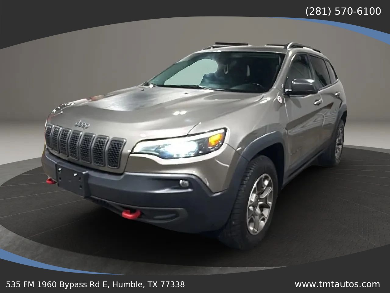 Used 2020 Jeep Cherokee Trailhawk w/ Cold Weather Group AWD/4WD image 2