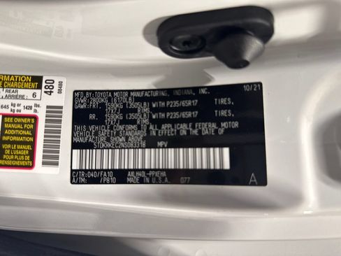 Used 2022 Toyota Sienna LE FWD image 19