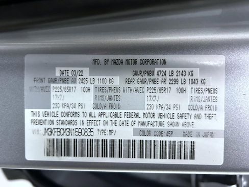 Used 2022 MAZDA CX-5 AWD 2.5 S w/ Preferred Package image 25