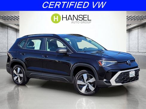 Certified 2025 Volkswagen Taos S AWD/4WD image 1