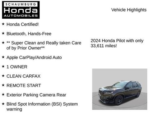 Used 2024 Honda Pilot TrailSport image 14