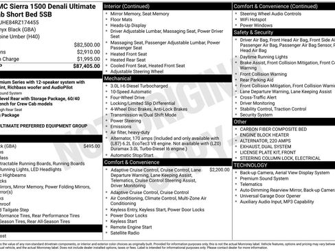 Used 2024 GMC Sierra 1500 Denali Ultimate image 36