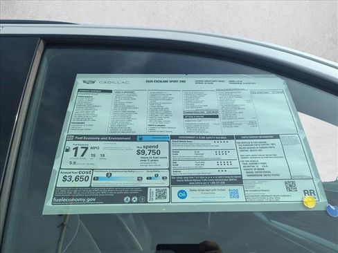 New 2026 Cadillac Escalade Sport image 18