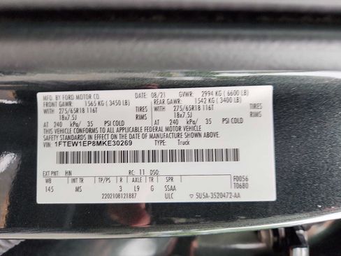 Used 2021 Ford F150 XLT w/ Equipment Group 302A High AWD/4WD image 27