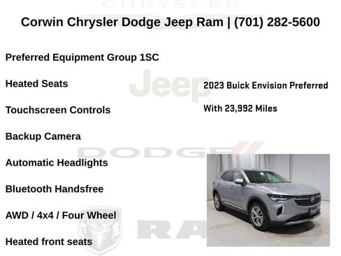 Used 2023 Buick Envision Preferred AWD/4WD image 6
