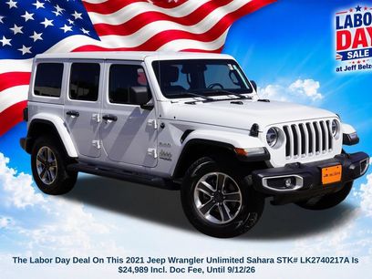 Certified 2021 Jeep Wrangler Unlimited Sahara