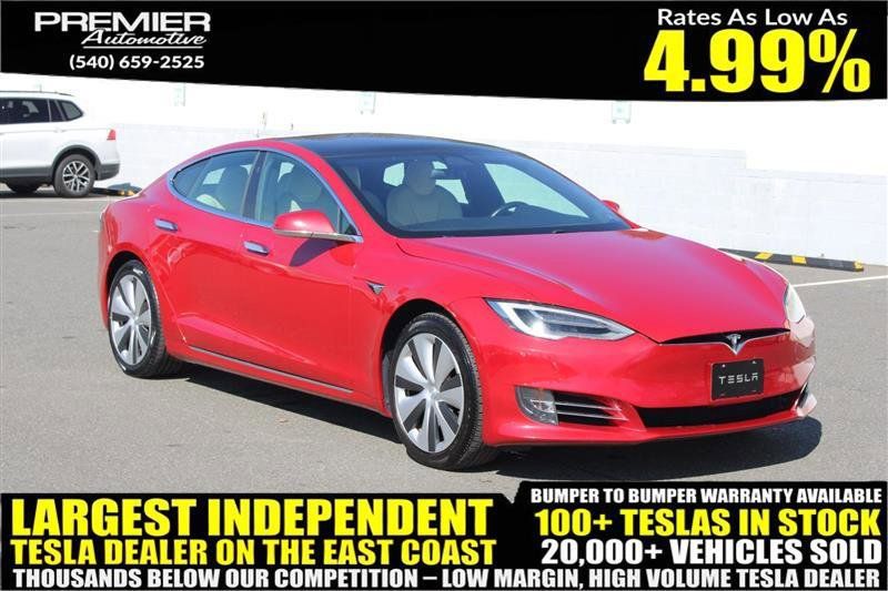 Used 2021 Tesla Model S Long Range Plus AWD/4WD image 1
