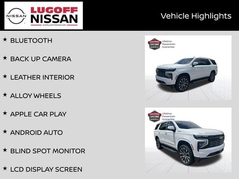 Used 2025 Chevrolet Tahoe High Country w/ Sun And Tow Package AWD/4WD image 3