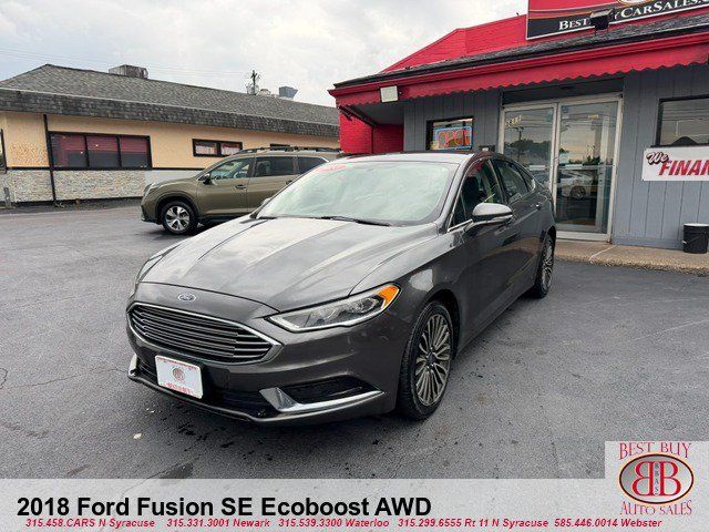 Used 2018 Ford Fusion SE w/ Fusion SE Technology Package AWD/4WD image 3