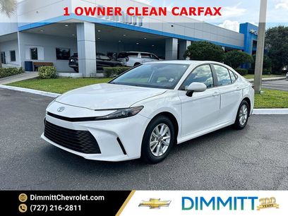 Used 2025 Toyota Camry LE