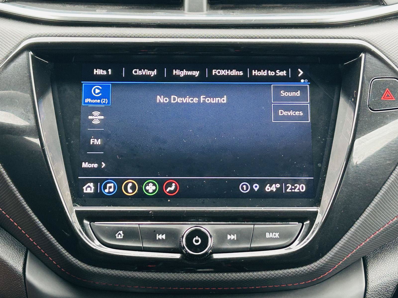 Used 2021 Chevrolet TrailBlazer RS w/ Technology Package FWD image 21