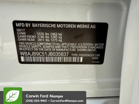 Used 2018 BMW M550i xDrive AWD/4WD image 10