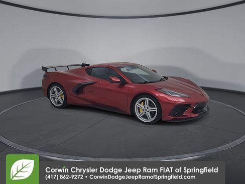 Used 2025 Chevrolet Corvette Stingray Coupe w/ Battery Protection Package RWD image 2