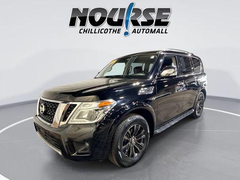 Used 2019 Nissan Armada Platinum w/ Captain's Chairs Package AWD/4WD image 1