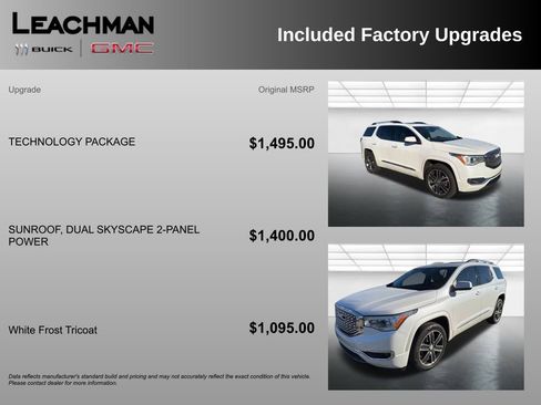 Used 2019 GMC Acadia Denali w/ Technology Package image 11