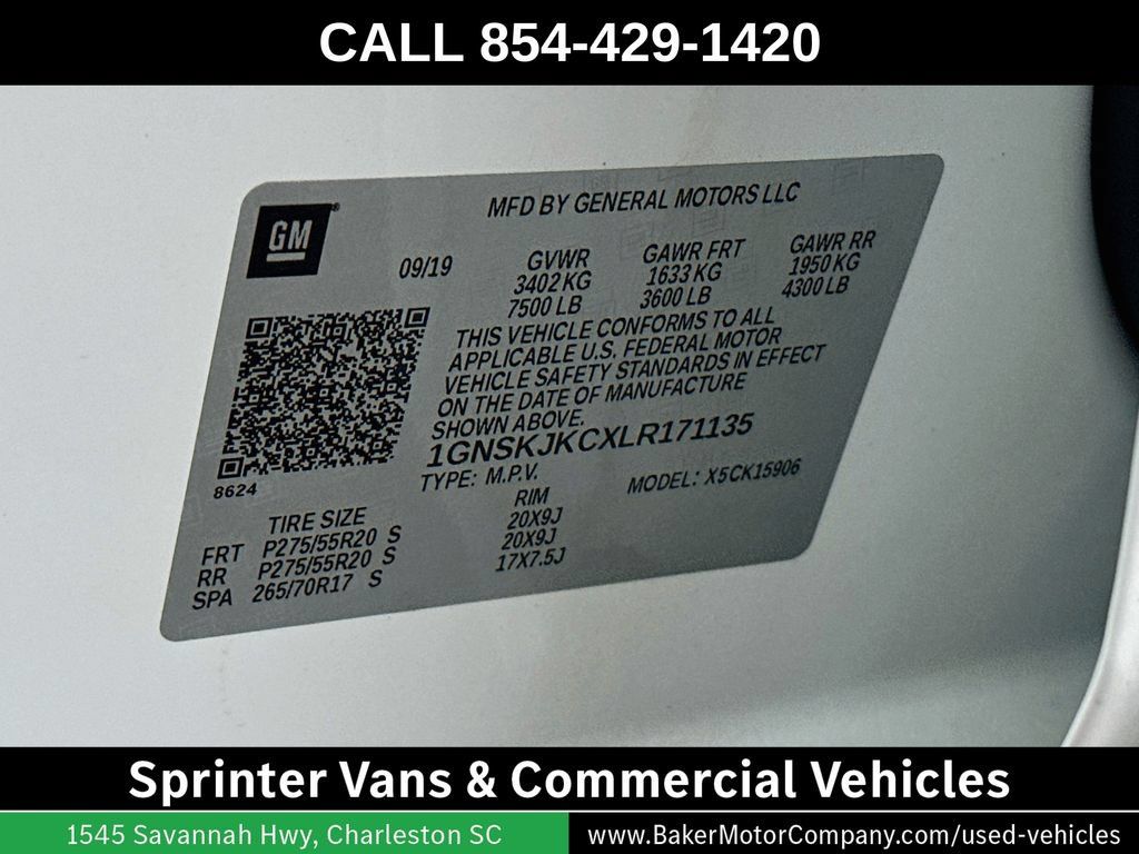 Used 2020 Chevrolet Suburban Premier w/ Max Trailering Package AWD/4WD image 35