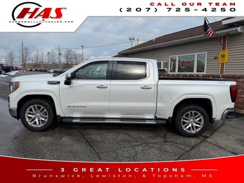 Used 2019 GMC Sierra 1500 SLT w/ SLT Premium Plus Package AWD/4WD image 3