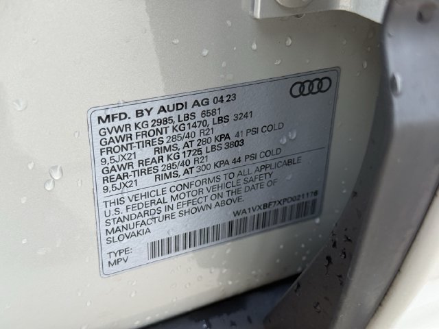 Used 2023 Audi Q7 3.0T Prestige w/ Prestige Package AWD/4WD image 36