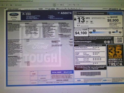 Used 2013 Ford F150 Raptor w/ Luxury Equipment Group AWD/4WD image 27