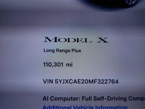 Used 2021 Tesla Model X Long Range AWD/4WD image 60