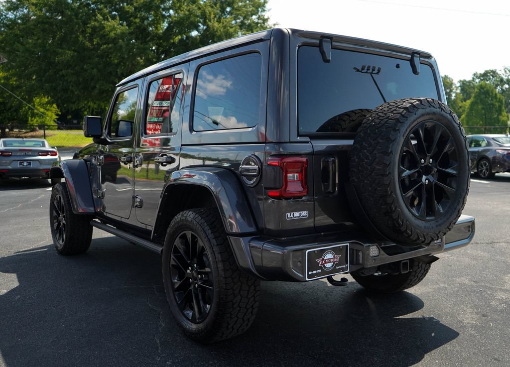 Used 2021 Jeep Wrangler Unlimited Sahara AWD/4WD image 3