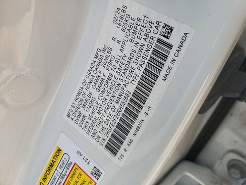 Certified 2024 Honda Civic LX image 25