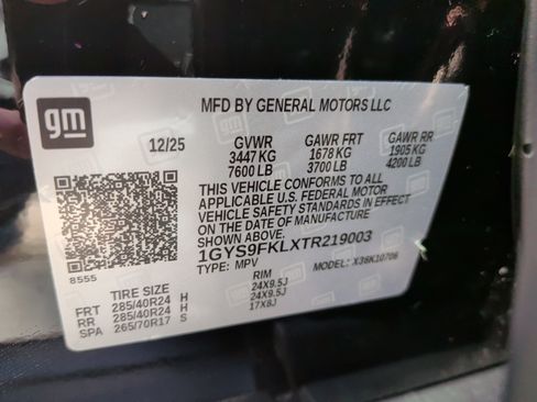 Used 2026 Cadillac Escalade Sport w/ Touring Package image 31