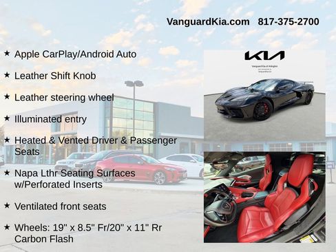 Used 2023 Chevrolet Corvette Stingray Premium Cpe w/ Z51 Performance Package RWD image 29