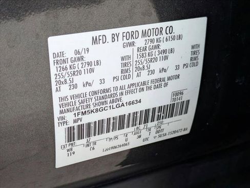 Used 2020 Ford Explorer ST w/ Premium Technology Package image 28