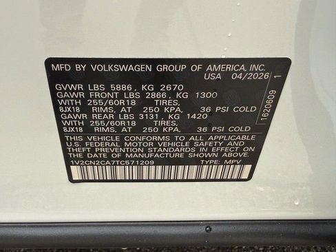 New 2026 Volkswagen Atlas Peak Edition AWD/4WD image 18