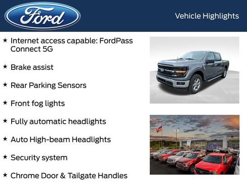 Certified 2025 Ford F150 XLT w/ Equipment Group 301A Standard AWD/4WD image 8