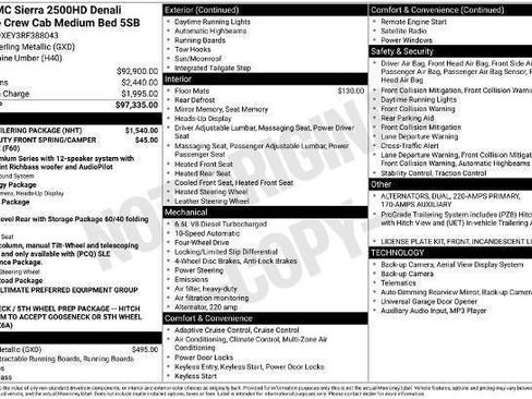 Certified 2024 GMC Sierra 2500 Denali Ultimate w/ Max Trailering Package image 28