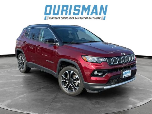 Used 2022 Jeep Compass Limited w/ Sun and Sound Group image 1