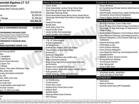 Certified 2023 Chevrolet Equinox LT AWD/4WD image 7